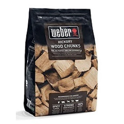 vendita online Legna da affumicatura grandi pezzi aroma hickory art.17619 Accessori e ricambi per barbecue Weber